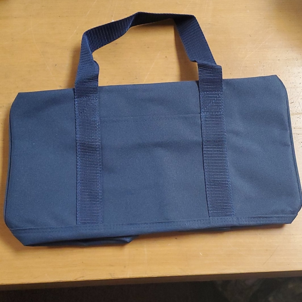 Blue mini duffle bag NWOT